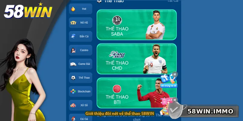 Giới thiệu đôi nét về thể thao 58WIN