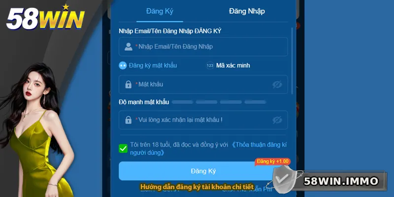 Hướng dẫn đăng ký tài khoản chi tiết