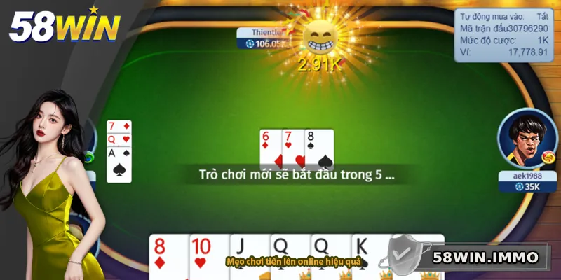 Mẹo chơi tiến lên online hiệu quả