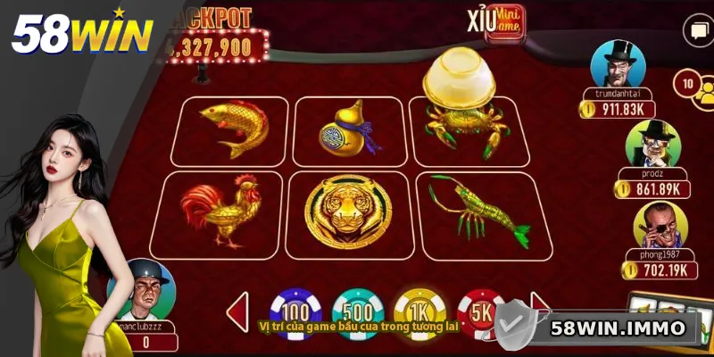 Vị trí của game bầu cua trong tương lai